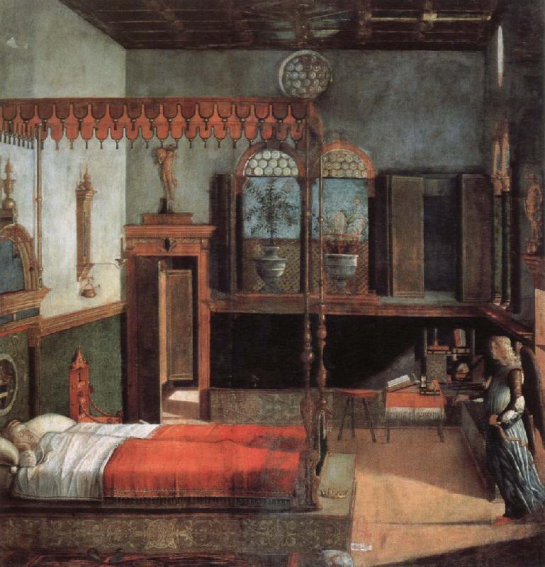 Vittore Carpaccio dream of st.ursula oil painting image